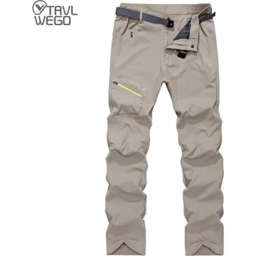 TRVLWEGO Quick Dry Womens Mens Trekking Pants Outdoor Breathable Running Summer Casual Thin Trousers Hiking Camping Pants