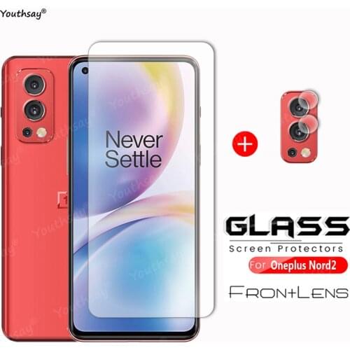 For Oneplus Nord 2 Glass Tempered Glass For Oneplus Nord2 Glass Transparent Screen Protector Camera Film for Oneplus Nord2 5G