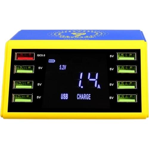 MECHANIC 8Ports USB Charger Quick Charge 3.0 Adapter HUB Wireless Charger Charging Station PD Fast Charger For iPhone 11 Samsung