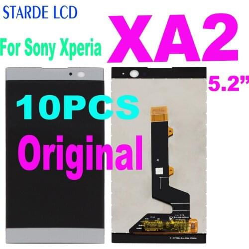 10PCS For Sony Xperia XA2 LCD display Touch Screen Digitizer Assembly For sony xa2 H3113 H3123 H3133 H4113 LCD H4133 H4131 H4132