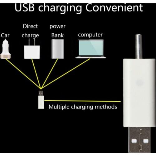 1 Set Fishing Float Battery Electric USB Rechargeable CR425 Glow Stick Charger Tackle Accessories