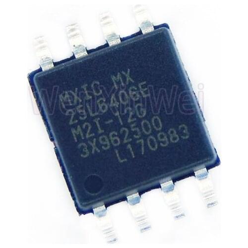5PCS/LOT MX25L6406EM2I-12G SOP-8 25L6406EM2I-12G MX25L6406E MX25L6406 25L6406E SOP8 8M 64MBIT FLASH