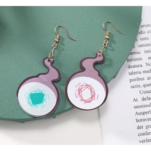 Acrylic Creative Anime Toilet-Bound Hanako-kun Drop Earrings Cosplay Jewelry N58F