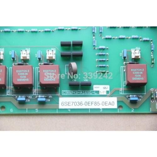 USED 100% TESTED 6SE7036-0EF85-0EA0 SIE 6SE7036-0EF85-0EA0 Control Recharge Module PCB C98043-A1691-L1-11 6SE7036-0EF85-0EA0