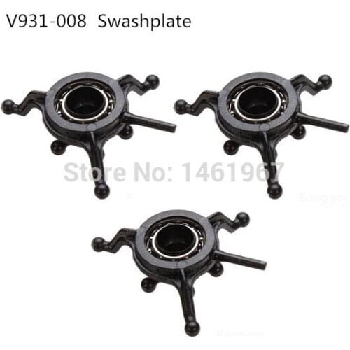 Free Shipping WLtoys V931 Helicopter Parts Swashplate V931-008 3pcs/lot