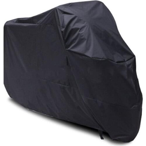 2018 M-XXXL Black Motorcycle Cover Outdoor Waterproof UV Rain Dust Protector Sunscreen UV Motorbike Cover For Motorcycle Scooter