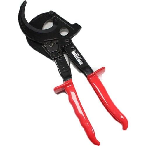 Factory Direct Sales Of Derui Tools HS-325A Labor-Saving Type Ratchet Cable Cutter Insulated Copper And Aluminum Bolt Cutters
