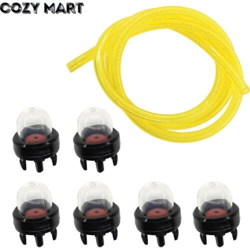 6x Primer Bulb with Fuel Line Kit For ST FS120 FS200 FS250 FS400 FS450 FS480 SP400 SP450 SP451 SP481 Strimmer Walbro Carb