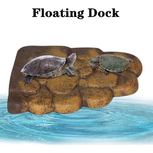 Magnetic Floating Dock Floating Island for Aquatic Turtle Terrariums Aquarium Decor Bask Terrace S/L Size