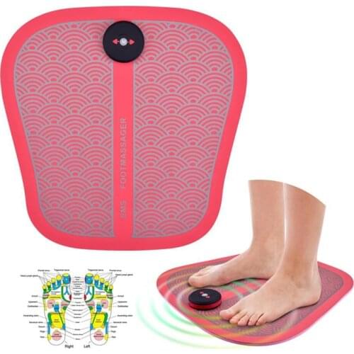 Foot Massage Mat USB Charging Feet Muscle Stimulator Mat Improve Blood Circulation Relieve Ache Health Care Electric Massager