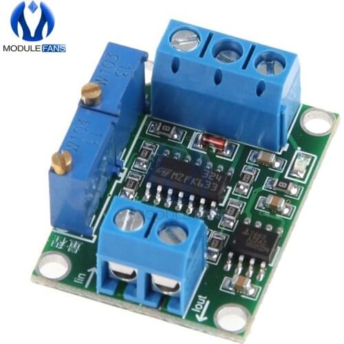 DC 7V-35V 0-2.5V 3.3V 5V 10V 15V Current to Voltage 4-20mA to 0-5V Isolation Transmitter Signal Converter Module
