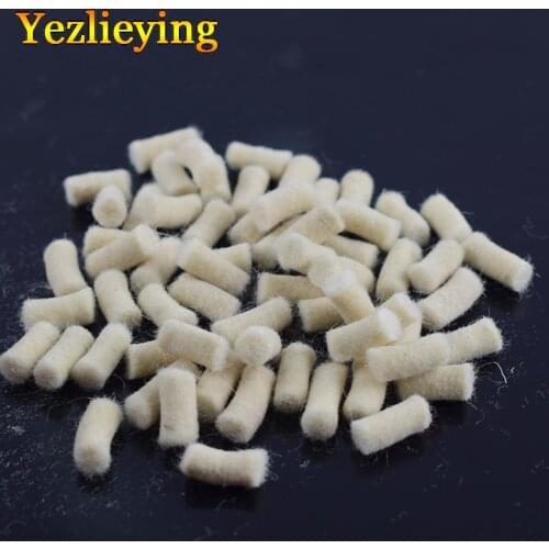 Hunting 100/200pcs Air gun cleaning kit for .177, .22 and .25 inch cleaning cotton ball felt cleaning cotton to remove dirt and