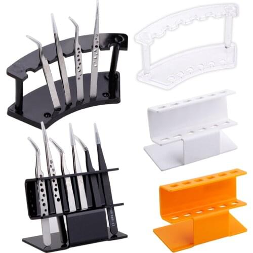Eyelash Tweezers Storage Stand Eyebrow Tweezers Holder Eye Lashes Tweezers Lash Extension Organizer Holder Stand Makeup Tools