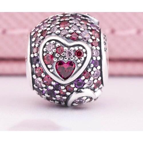 Authentic 925 Sterling Silver Beads Creative Colorful World Prefers Beading Fit Original Pandora Bracelet For Women Diy Jewelry