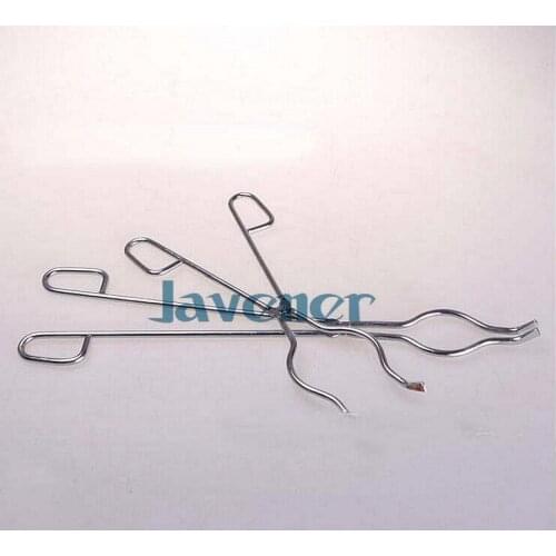 Stainless Steel Crucible Tong Clamp 20/25/30/35/40/45/50cm Graphite Melting Furnace Pliers Holder For Melting Pouring Casting