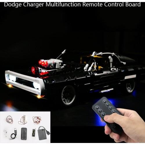 Led Light Kit For 42111 Doms Charger The Furious (LED Included Only, No Model Kit)Technic