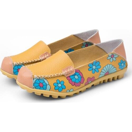 Woman Flat shoes 2020 Summer Woman Flower Ballet Flats Oxford Boat Shoes Spring Woman Sneakers Lady Low Heel Shoes Woman Loafers