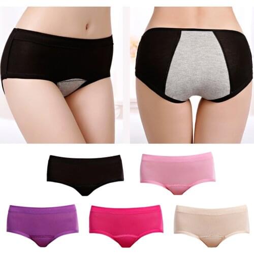 Women Menstrual Period Leakproof Panties Physiological Pants Women Underwear Postpartum Bleeding Underwear Briefs Dropshipping