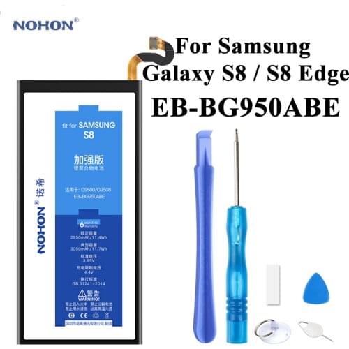 Battery For Samsung Galaxy S8 SM-G950 G9500 G9508 G950F G950FD G950K G950L G9500 G950A G950N G950P G950S SAM S8 Edge EB-BG950ABE