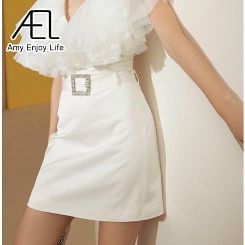 Женские мини юбки Amyenjoylife China At AliExpress