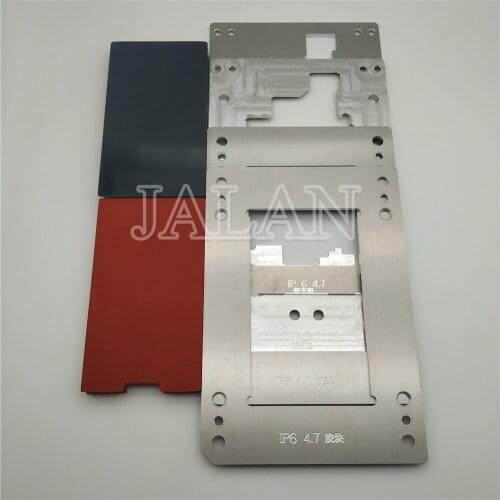 YMJ lamination machine use mold for iphone 6 digitize LCD display glass frame oca polarized sticker laminating mold
