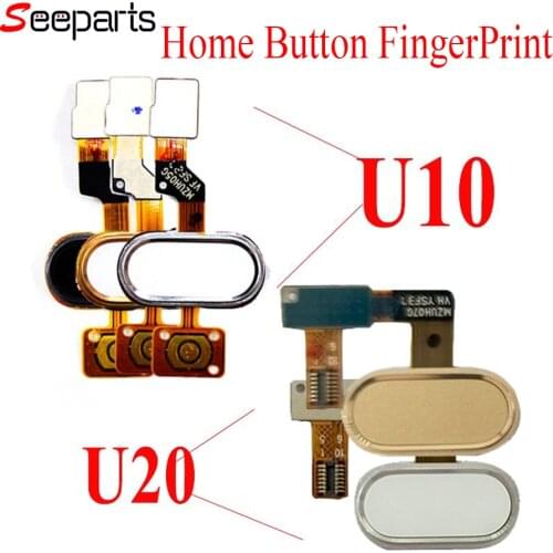 Meizu U10 Button Fingerprint Flex Cable Sensor Touch ID Meizu U20 Home Button Flex Cable Replacement Parts Meizu U20 Fingerprint