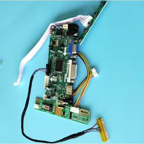 Kit for LQ150X1LHS2/LQ150X1LHS5 1024x768 Controller Board M.NT68676 Display panel screen HDMI+DVI+VGA LCD 30pin Audio 15"