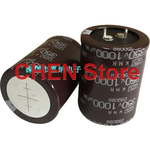 4PCS NEW Japan NIPPON KMR 350V1000UF 35X45MM 105 degrees brown CHEMI-CON electrolytic Capacitor 1000uF/350V NCC 1000UF 350V
