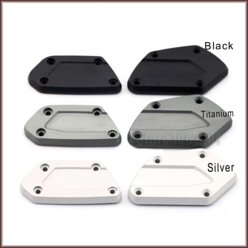 Front Brake Clutch Reservoir Cover For BMW K1600GTL K 1600GTL K 1600 GTL 2016-2017 Motorcycle Accessories Black Silver With Logo