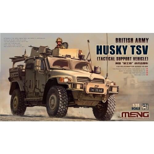 Meng Model 1/35 VS-009 British Army Husky TSV(Tactical Support Vehicle) SuperWar