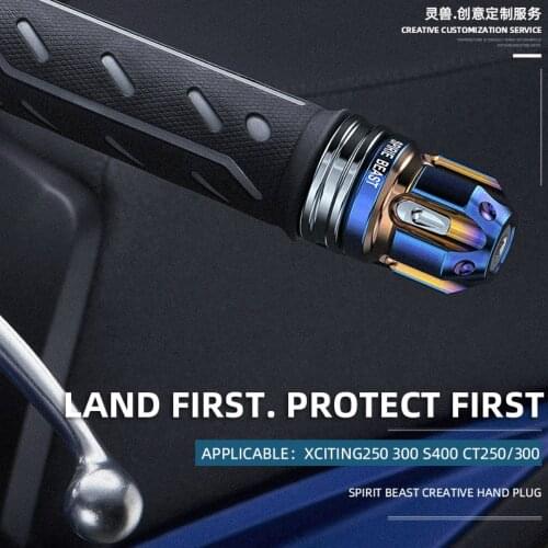 Spirit Beast Motorcycle Grip Bar End Balance Weight for KYMCO XCITING 250 300 S400 CT250 CT300 KAWASAKI Ninja Z Series ER6N KTM
