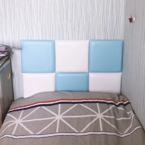 Bed Headboards Wall Stickers Self-adhesive Home Room Decor Tatami Anti Collision Cabecero Cama Head Boards Aesthetic