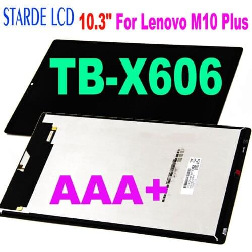 10.3" For Lenovo M10 Plus TB-X606 LCD Display Touch Screen Digitizer Assembly Replacement Lenovo M10 Plus TB-X606F TB-X606F/M/N