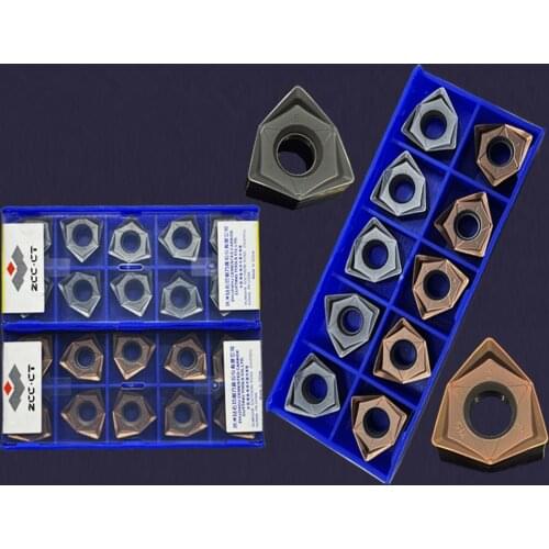 NEW 10pcs WNMU080608 Face Milling Inserts Oringinal Good Quality Mill Tungsten Carbide Cutter Plate Lathe Turning Tool