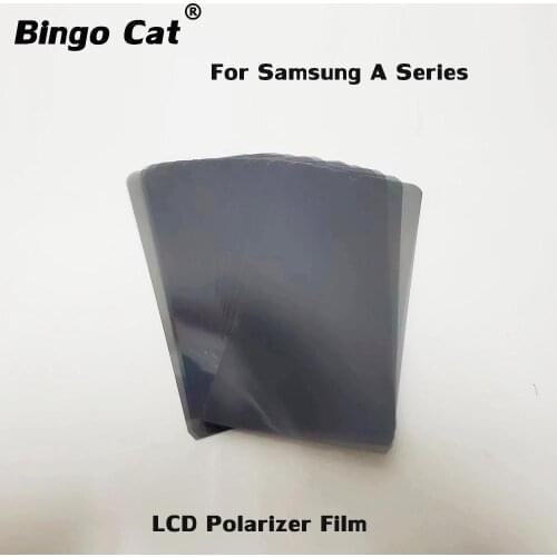 10pc Polarizer Adhesive Film Polarized Light Film For Samsung Galaxy A51 A71 M30 A10 A20 A30 A50 A70 A80 A90 A750 Screen Repair