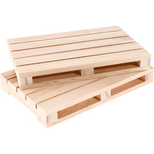 1pcs Mini Wooden Pallet Beverage Coasters For Hot And Cold Drinks Insulation Pad Cup Coaster Pot Mat