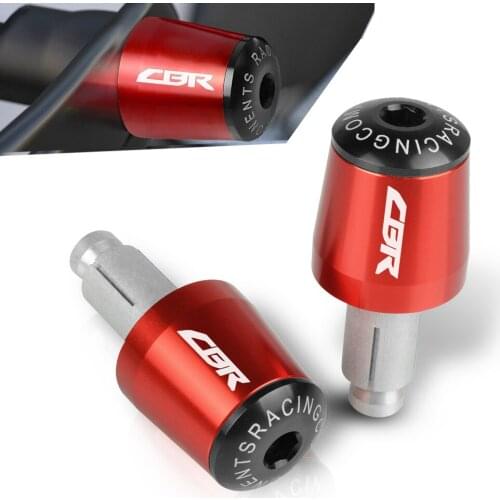 7/8"22 Motorcycle Handlebar Grips Handle Bar Ends Hand Cap For Honda CBR 600 610 F CBR 600 900 1000 RR CBR 600 F2 F3 F4 F4i 250R