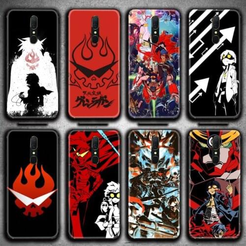 Tengen Toppa Gurren Lagann Phone Case For Oppo A5 A9 2020 Reno2 z Renoace 3pro A73S A71 F11