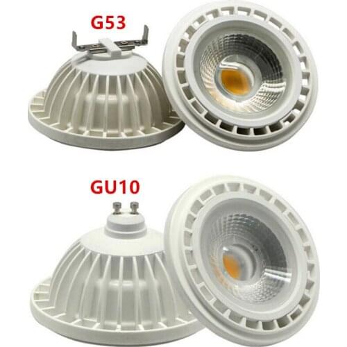 Indoor Home Lighting AR111 15W COB LED Spotlight QR111 G53 GU10 LED Recessed Downlight Ceiling Lamps Replacement 150W Halogen