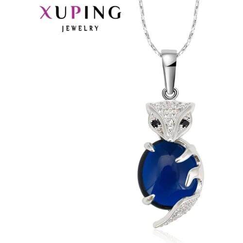Xuping Fashion Pendant Necklace High Quality Charm Design Animal Shape Series Jewelry for Women Christmas 31743