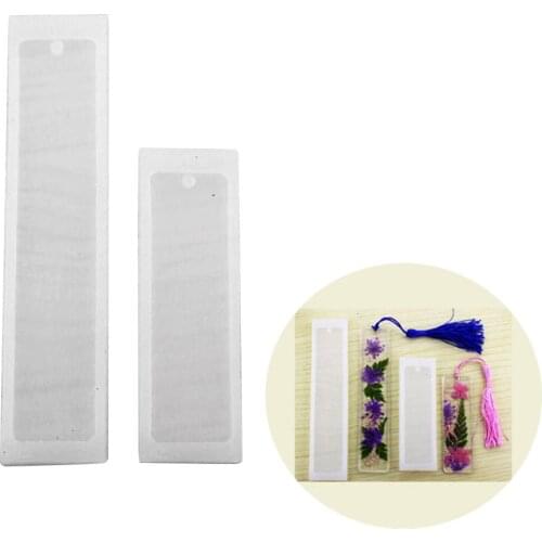 Bookmark Silicone Mold White Cake Pendant Ornament Mold Craft DIY Soap Mold