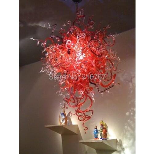 100% Hand Blown Dale Chihuly Lamp Showroom Lighting Turkish Chandeliers
