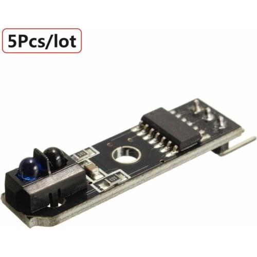 5Pcs/lot TCRT5000 IR Infrared Line Track Follower Sensor Obstacle Avoidance Module For DIY Free Shipping