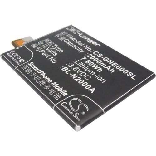 CS 2000mAh / 7.60Wh battery for Fly IQ453 Quad, Luminor FHD