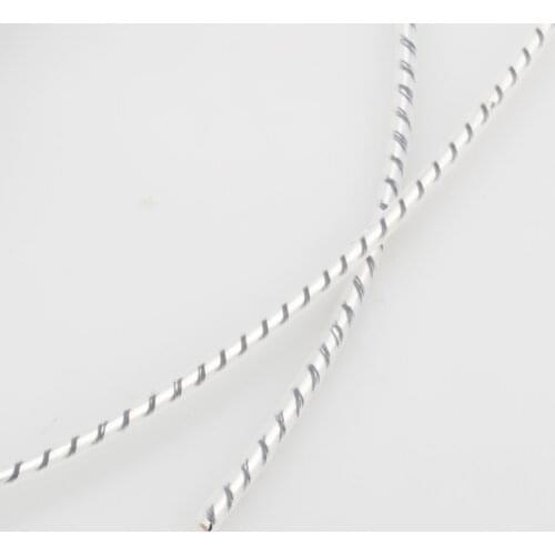 Audiocrast 7N copper pure Silver DIY Top-rated shield Speaker Audio Signal Cable 3MM Headphone Cable signal Jumper cable