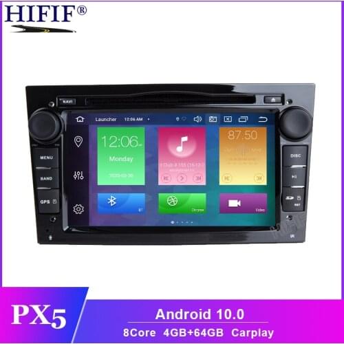 IPS Android 10 Octa Core 2din Car DVD Player Carplay For Opel Corsa Vectra C D Meriva Vivaro Tigra Signum Radio GPS Navi 4G WIFI