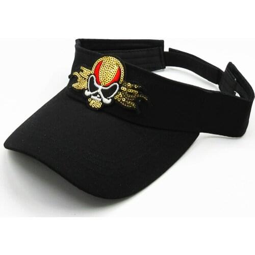 2020 new style Sequins skull embroidery Visors Baseball Cap Adjustable Snapback cap for men and women 20