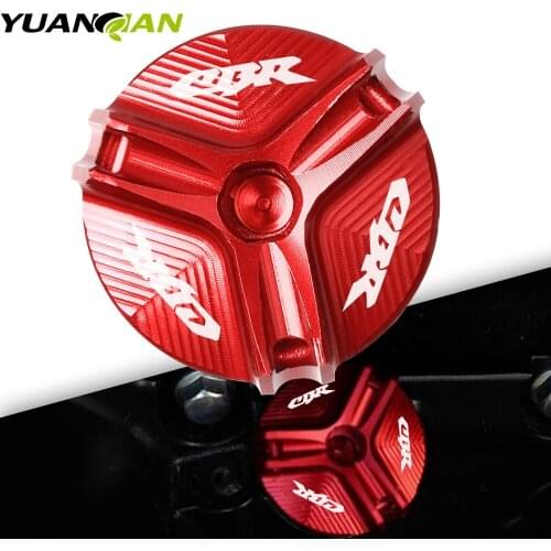 For HONDA CBR600RR CBR 600RR CBR900 CBR600 CBR 954 1000 300 RR CBR125 R Motorcycle CNC Engine Oil Cap Bolt Screw filler cover