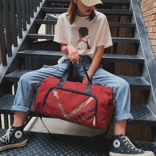 Men Women Travel Bags Leisure Shoulder Handbag Large Capacity Luggage Travel Duffel Bags Male Duffle Tote Unisex Crossbody Bags