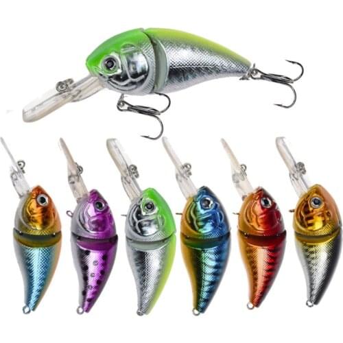 DYGYGYFZ1pcsWobblers Hard Fishing Tackle Bionic Lure Hard Bait 14.8g 8.5cm Crank Bait Bass Fishing Lures 6 Colors Fishing Tackle